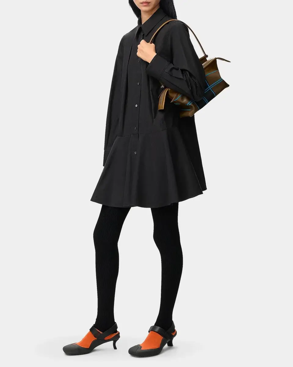 Loewe Cotton Drop-Waist Midi-Shirtdress | Thumbnail 2