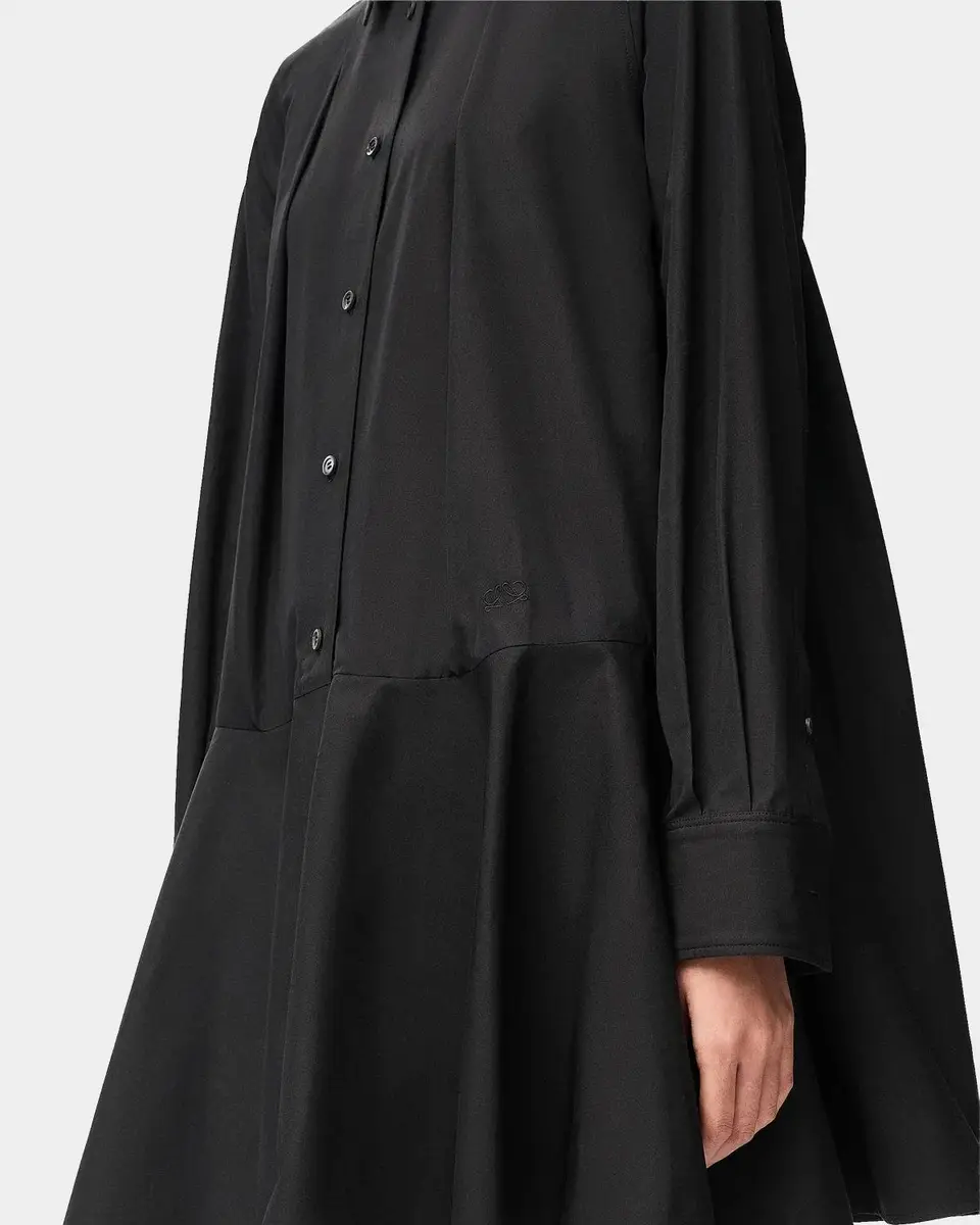 Loewe Cotton Drop-Waist Midi-Shirtdress | Thumbnail 5