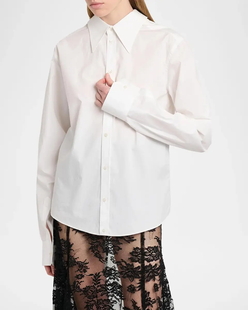Dolce & Gabbana Poplin Cotton Slim Shirt | Thumbnail 4 Dolce & Gabbana Poplin Cotton Slim Shirt | Thumbnail 4