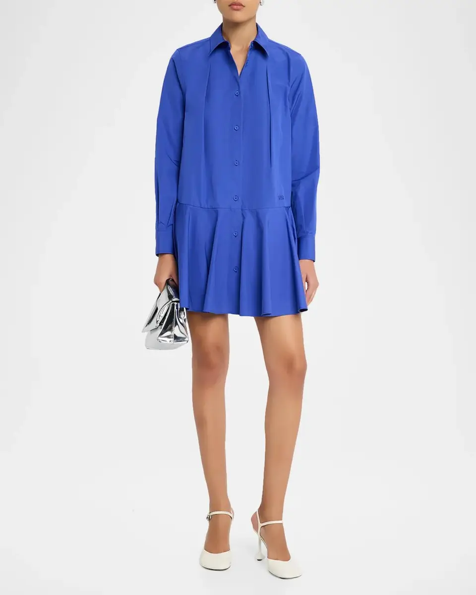 Loewe Cotton Drop-Waist Midi-Shirtdress | Thumbnail 2 Loewe Cotton Drop-Waist Midi-Shirtdress | Thumbnail 2