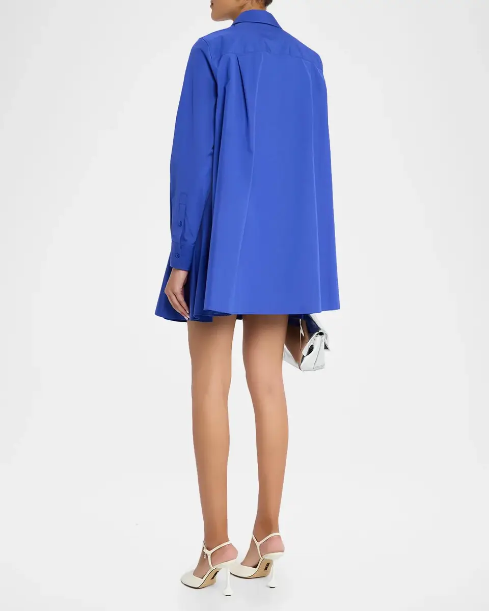 Loewe Cotton Drop-Waist Midi-Shirtdress | Thumbnail 3 Loewe Cotton Drop-Waist Midi-Shirtdress | Thumbnail 3