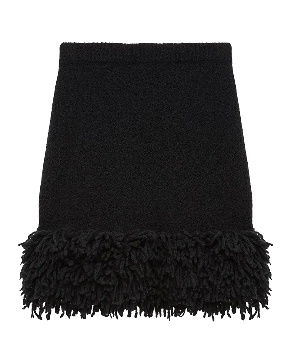 Loewe Rib-Knit Wool-Blend Mini Skirt | Thumbnail 2 Loewe Rib-Knit Wool-Blend Mini Skirt | Thumbnail 2