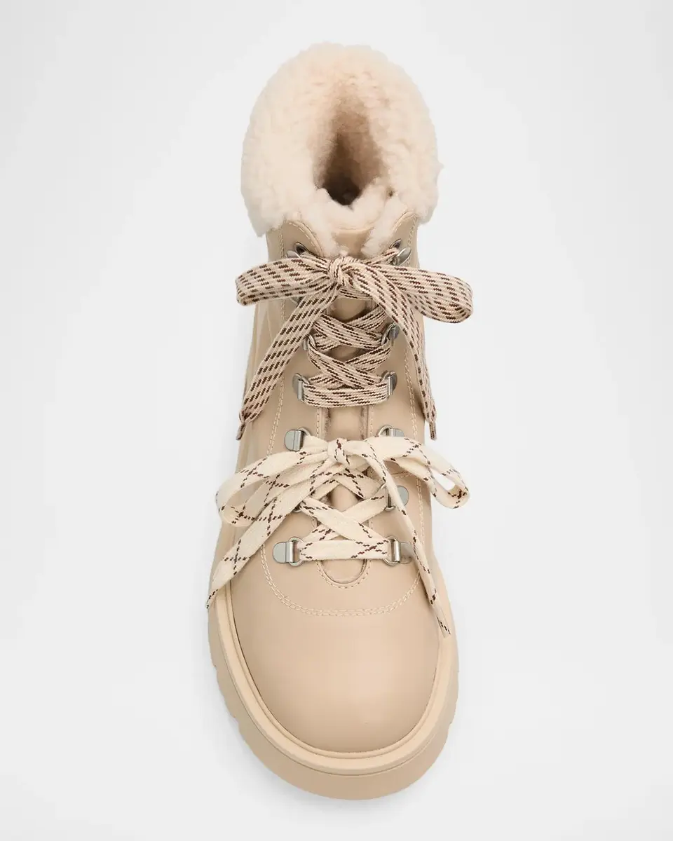 Stuart Weitzman Ren Shearling-Lined Leather Hiker Boots | Thumbnail 6 Stuart Weitzman Ren Shearling-Lined Leather Hiker Boots | Thumbnail 6