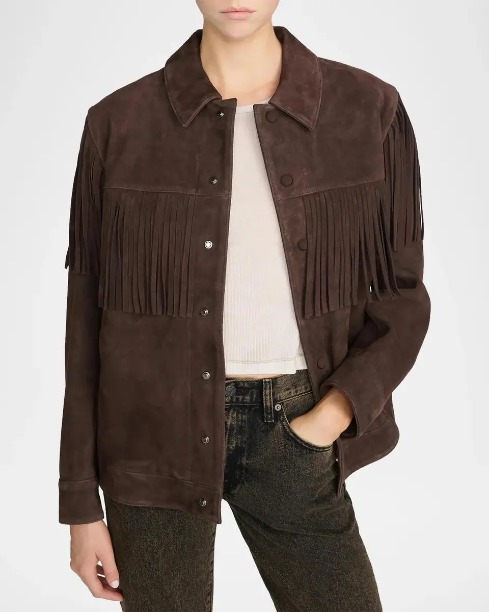 Frame The Suede Rodeo Jacket | Thumbnail 3 Frame The Suede Rodeo Jacket | Thumbnail 3
