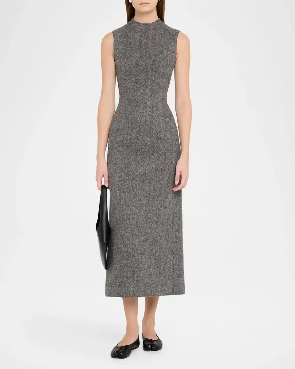 Maison Margiela Virgin Wool Midi Dress | Thumbnail 2