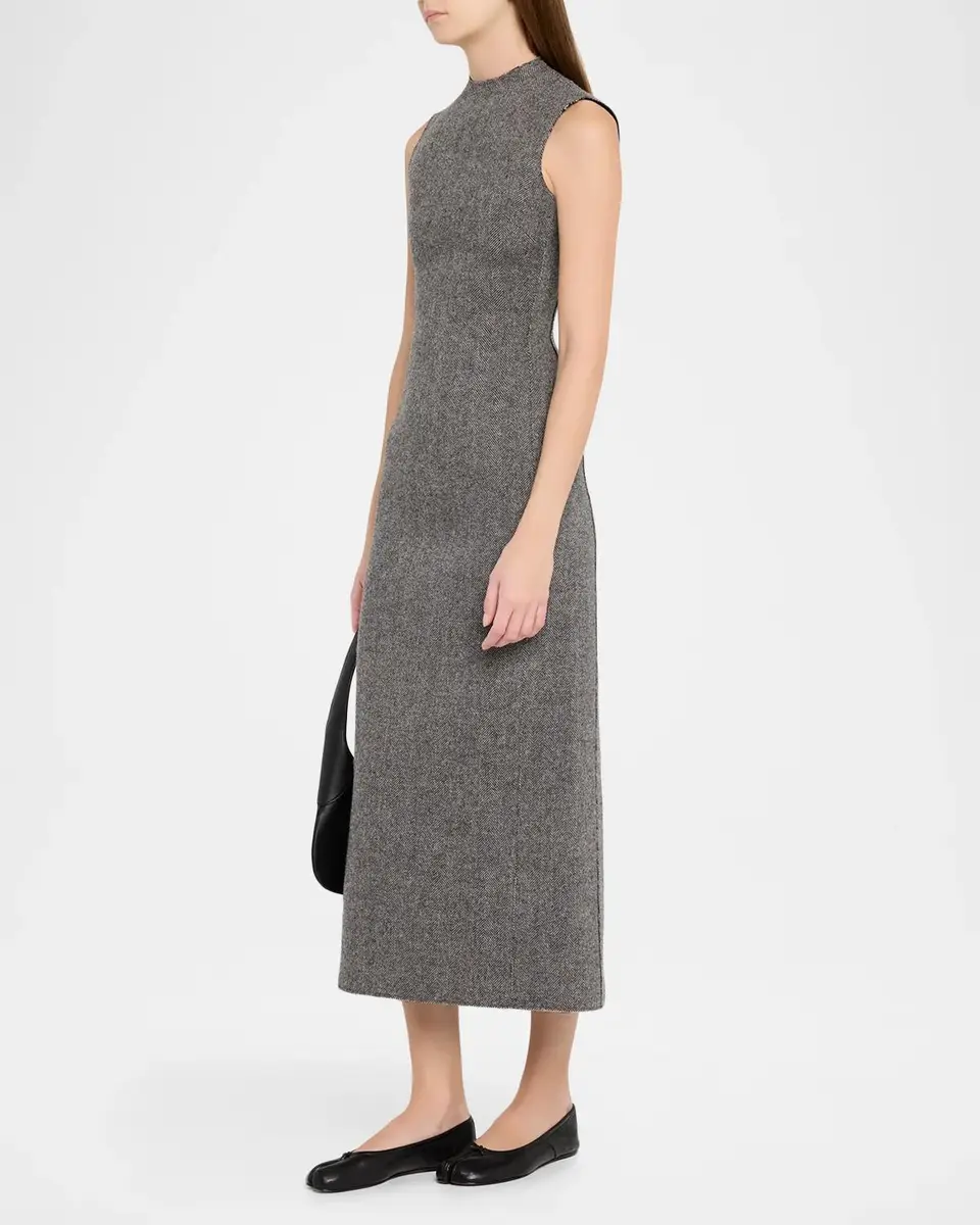 Maison Margiela Virgin Wool Midi Dress | Thumbnail 4