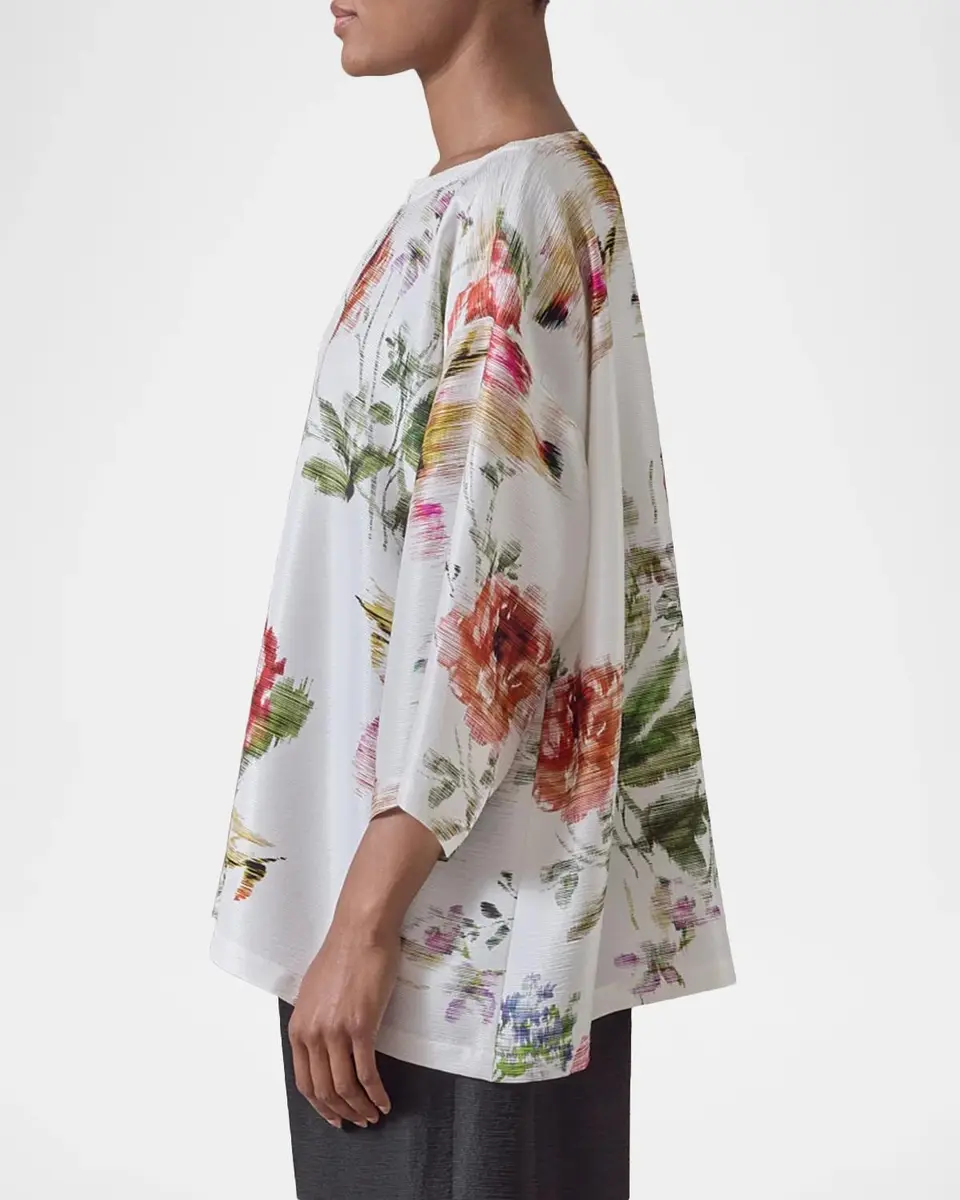Eskandar A-Line Scoop Neck Top - Mid Plus Length | Thumbnail 5 Eskandar A-Line Scoop Neck Top - Mid Plus Length | Thumbnail 5