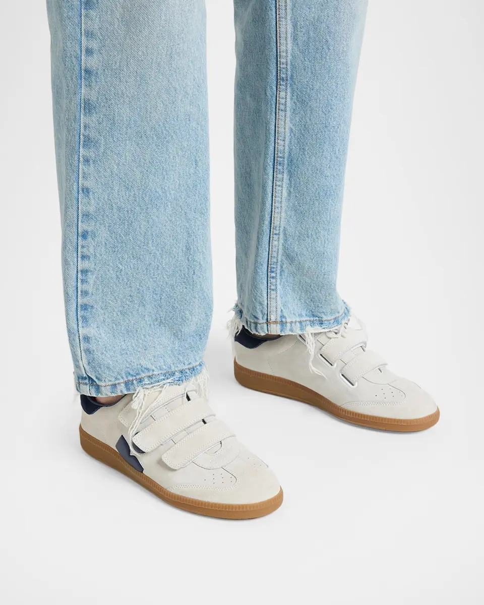 Isabel Marant Beth Logo Leather Low-Top Sneakers | Thumbnail 2 Isabel Marant Beth Logo Leather Low-Top Sneakers | Thumbnail 2