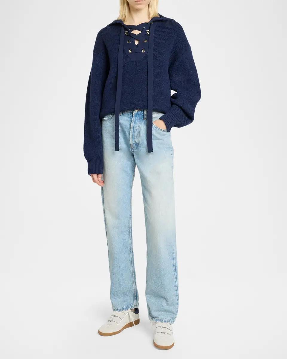 Isabel Marant Beth Logo Leather Low-Top Sneakers | Thumbnail 3 Isabel Marant Beth Logo Leather Low-Top Sneakers | Thumbnail 3