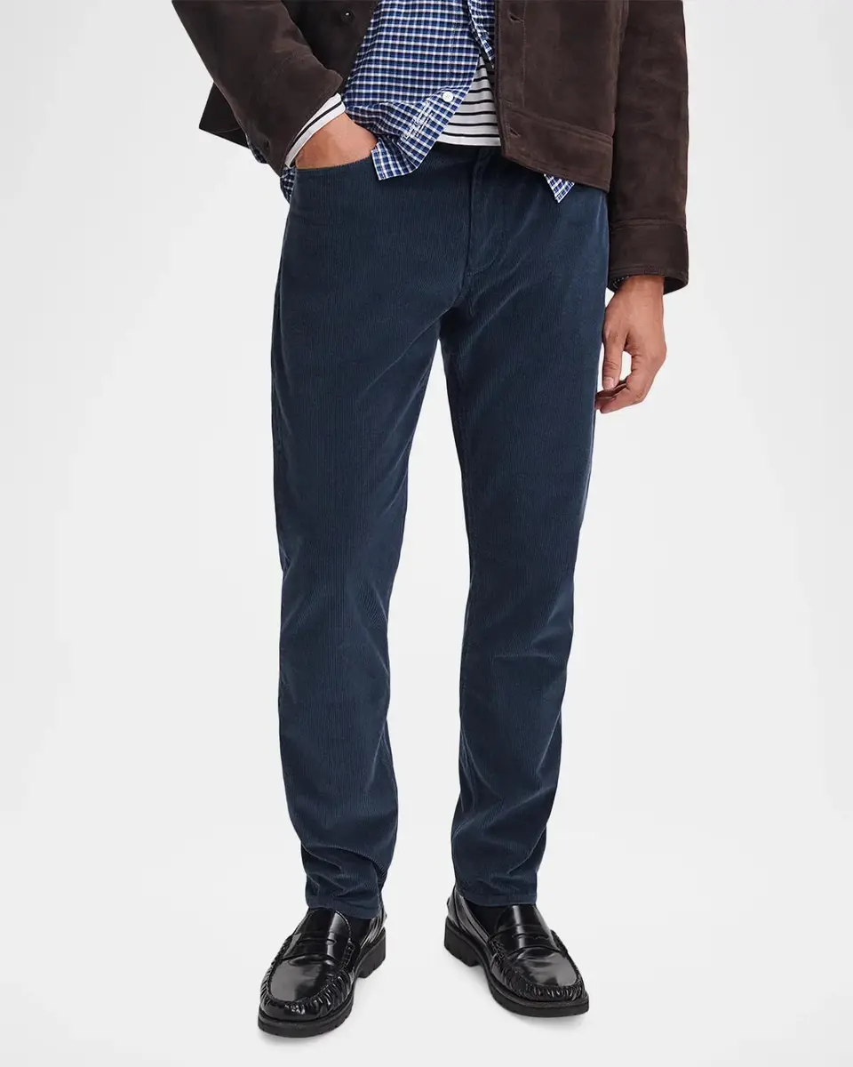 rag & bone Men's Stretch-Cotton Corduroy Trousers | Thumbnail 4 rag & bone Men's Stretch-Cotton Corduroy Trousers | Thumbnail 4