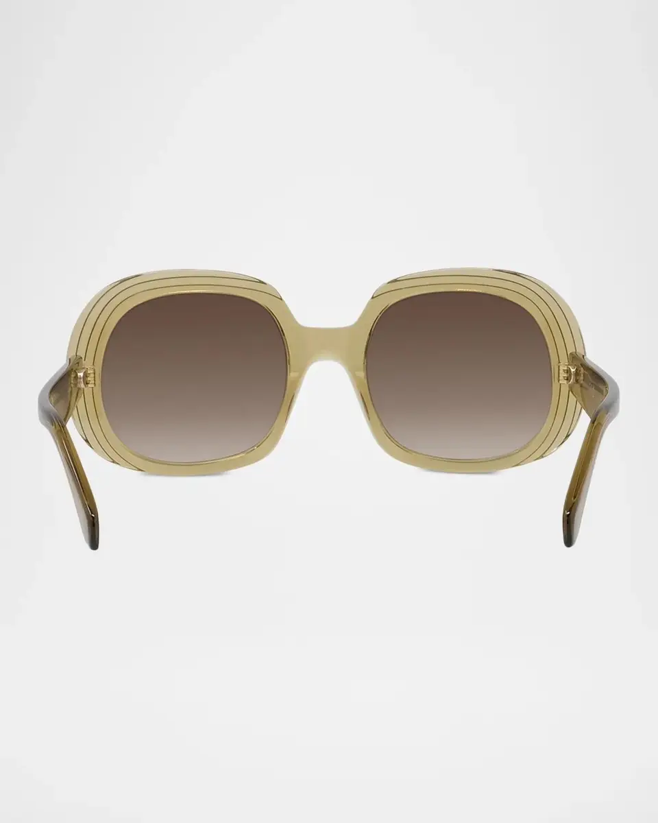 Loewe Mini Anagram Steps 54MM Square Sunglasses | Thumbnail 6