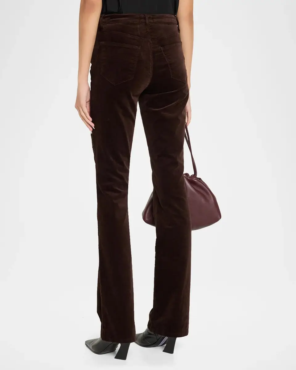 L'Agence Stevie High-Rise Straight Jeans | Thumbnail 3 L'Agence Stevie High-Rise Straight Jeans | Thumbnail 3