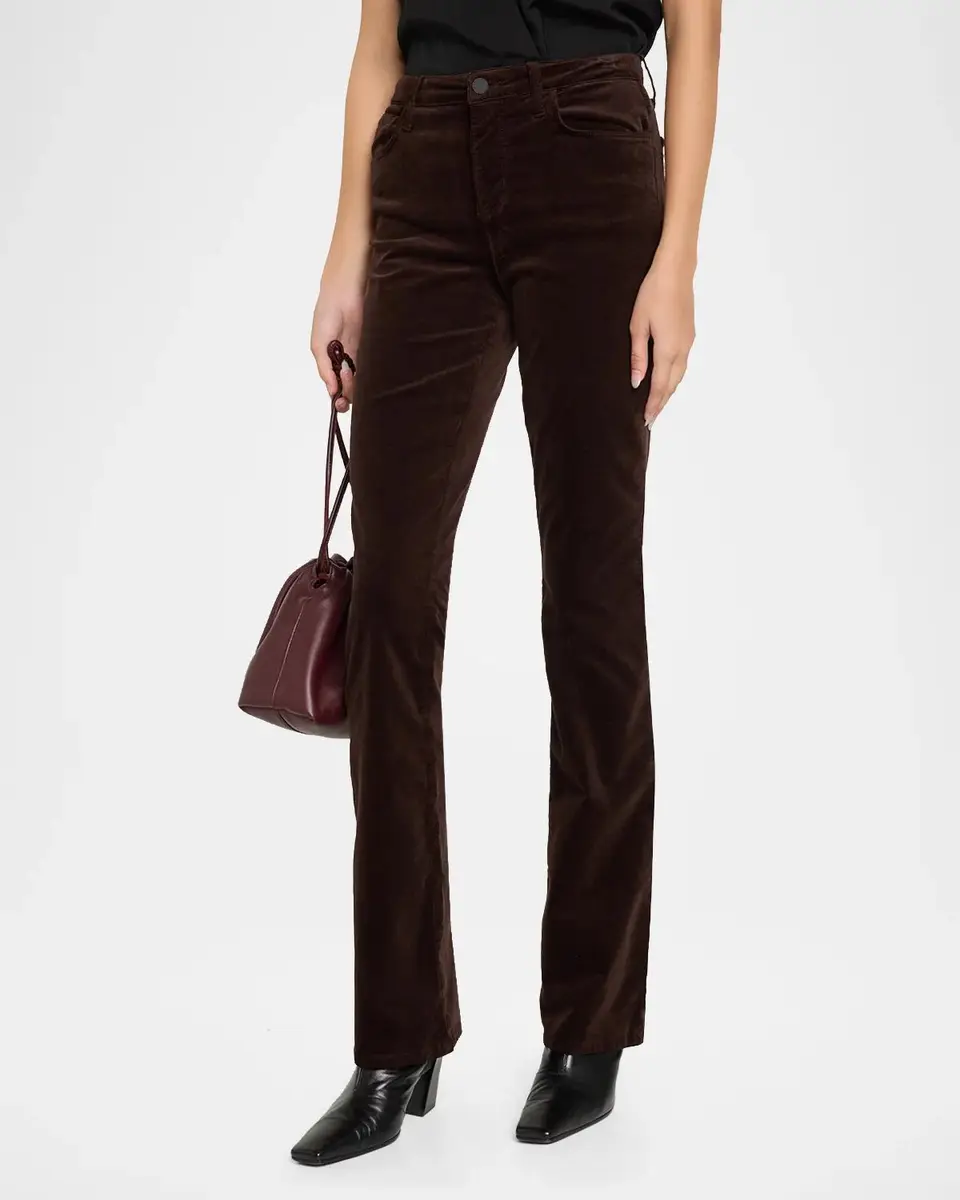 L'Agence Stevie High-Rise Straight Jeans | Thumbnail 4 L'Agence Stevie High-Rise Straight Jeans | Thumbnail 4