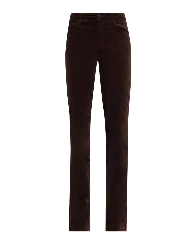 L'Agence Stevie High-Rise Straight Jeans