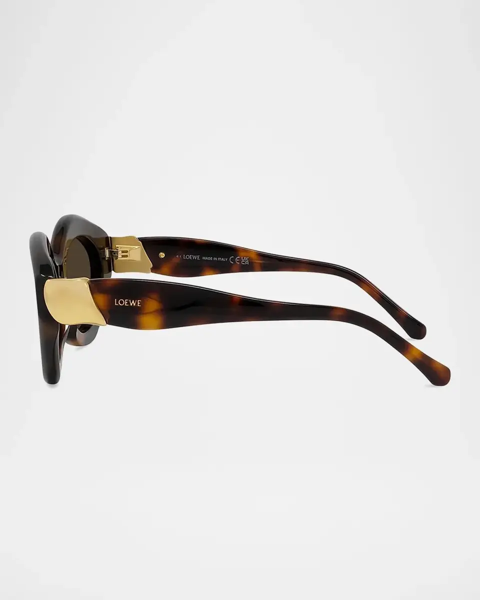 Loewe Coil 53MM Geometric Cat-Eye Sunglasses | Thumbnail 3 Loewe Coil 53MM Geometric Cat-Eye Sunglasses | Thumbnail 3