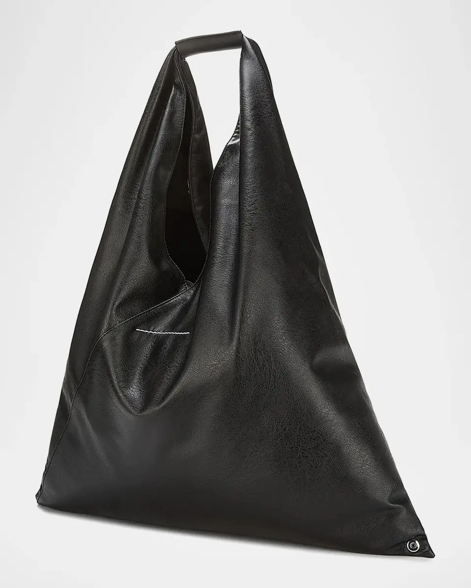 MM6 MAISON MARGIELA Classic Japanese Leather Shoulder Bag | Thumbnail 3 MM6 MAISON MARGIELA Classic Japanese Leather Shoulder Bag | Thumbnail 3
