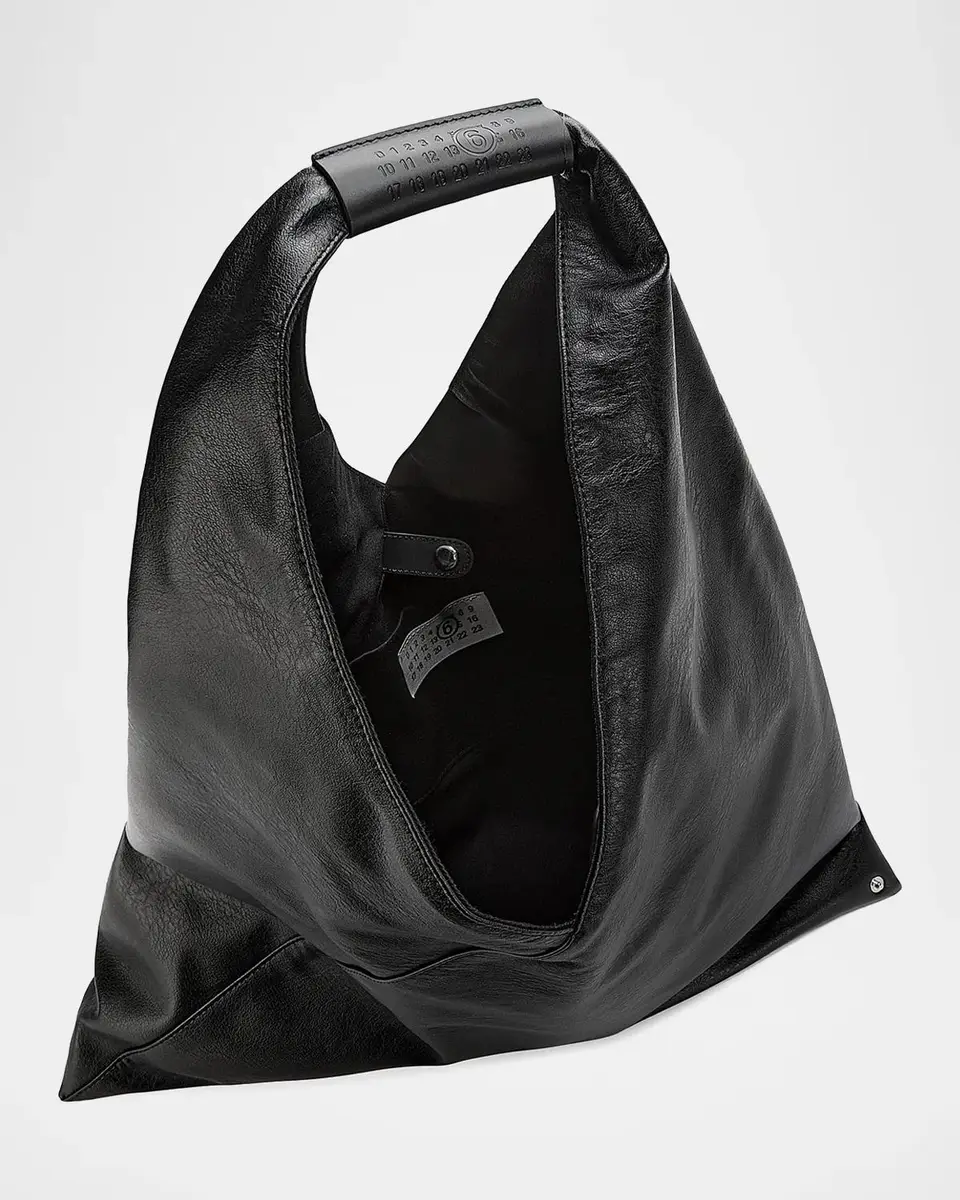 MM6 MAISON MARGIELA Classic Japanese Leather Shoulder Bag | Thumbnail 4 MM6 MAISON MARGIELA Classic Japanese Leather Shoulder Bag | Thumbnail 4
