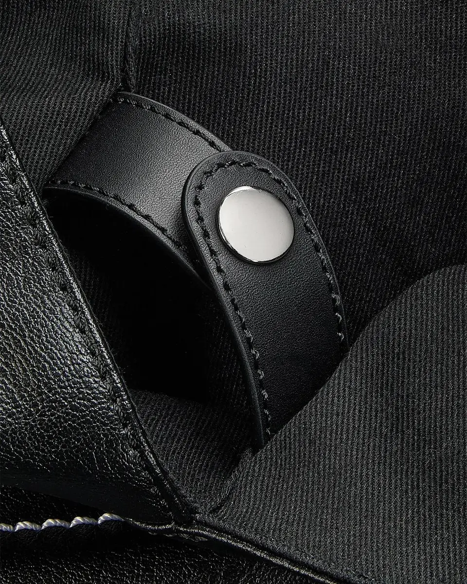 MM6 MAISON MARGIELA Classic Japanese Leather Shoulder Bag | Thumbnail 5 MM6 MAISON MARGIELA Classic Japanese Leather Shoulder Bag | Thumbnail 5