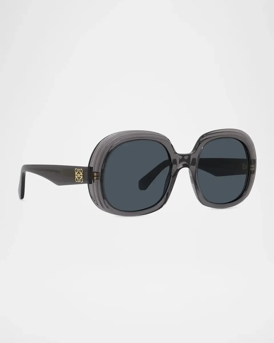 Loewe Anagram 54MM Round Sunglasses | Thumbnail 8 Loewe Anagram 54MM Round Sunglasses | Thumbnail 8