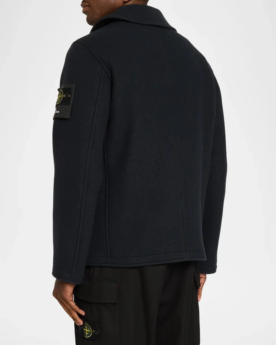 rag & bone Men's Striped Cotton Piqué Polo Shirt | Thumbnail 3 rag & bone Men's Striped Cotton Piqué Polo Shirt | Thumbnail 3