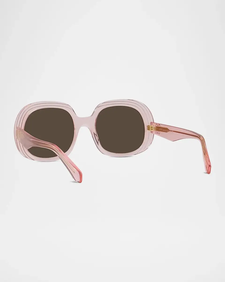 Loewe Anagram 54MM Round Sunglasses | Thumbnail 4 Loewe Anagram 54MM Round Sunglasses | Thumbnail 4