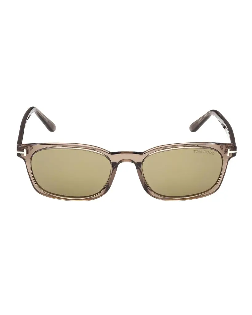 Tom Ford Miles 53MM Rectangular Sunglasses