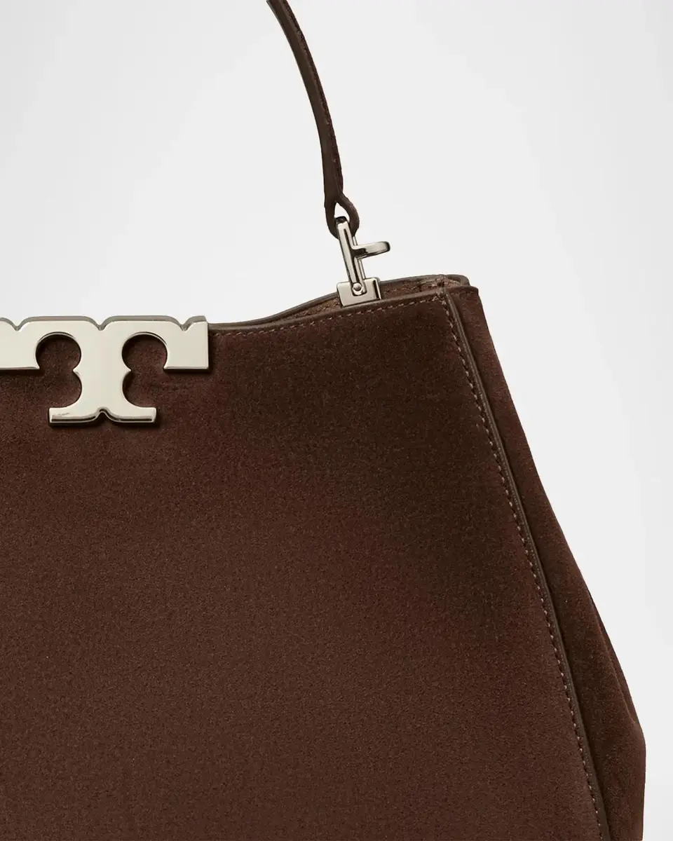 Tory Burch Eleanor Medium Suede Satchel Bag | Thumbnail 4 Tory Burch Eleanor Medium Suede Satchel Bag | Thumbnail 4