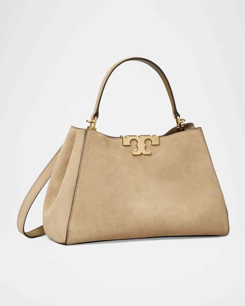 Tory Burch Eleanor Medium Suede Satchel Bag | Thumbnail 5 Tory Burch Eleanor Medium Suede Satchel Bag | Thumbnail 5