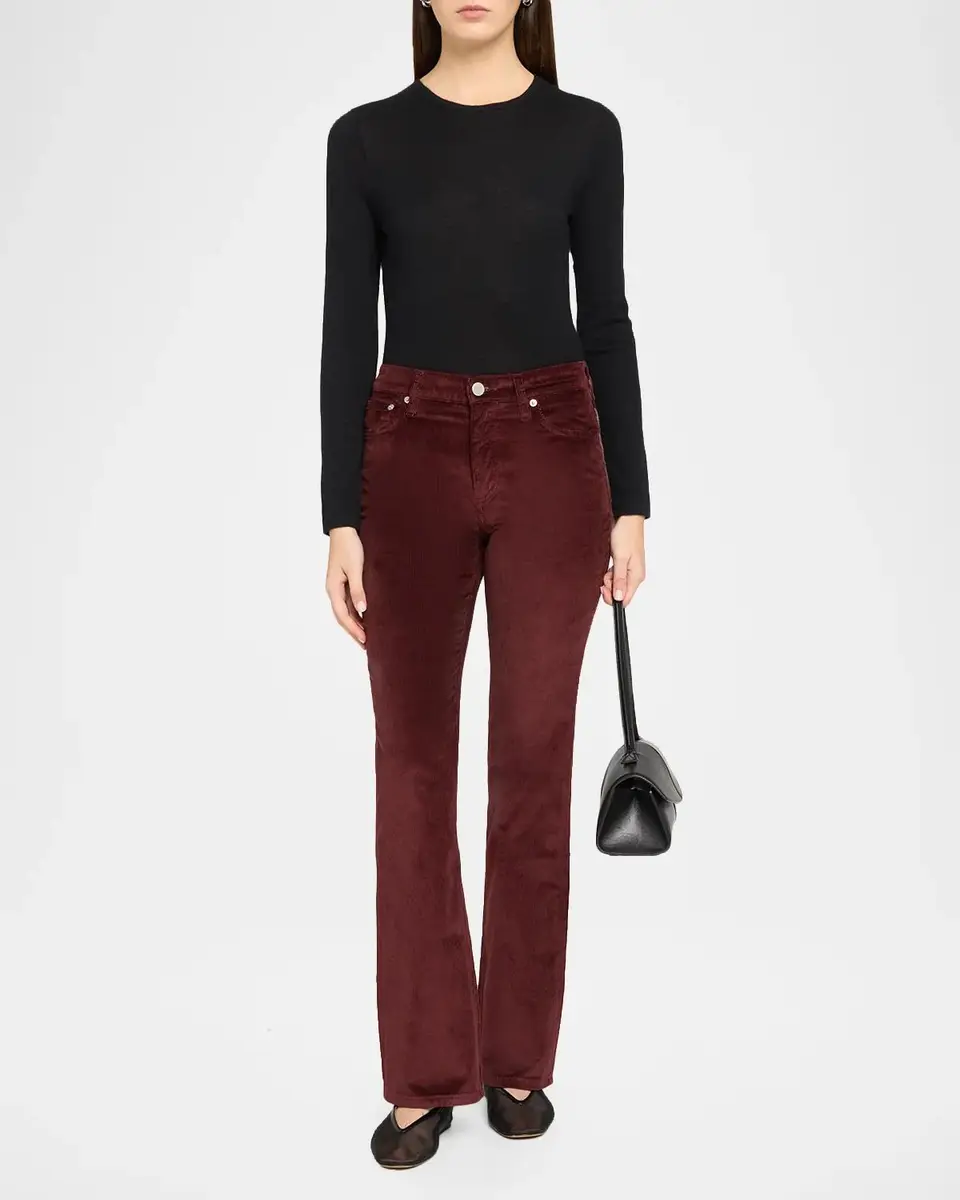 rag & bone Peyton Corduroy Mid-Rise Bootcut Pants | Thumbnail 2
