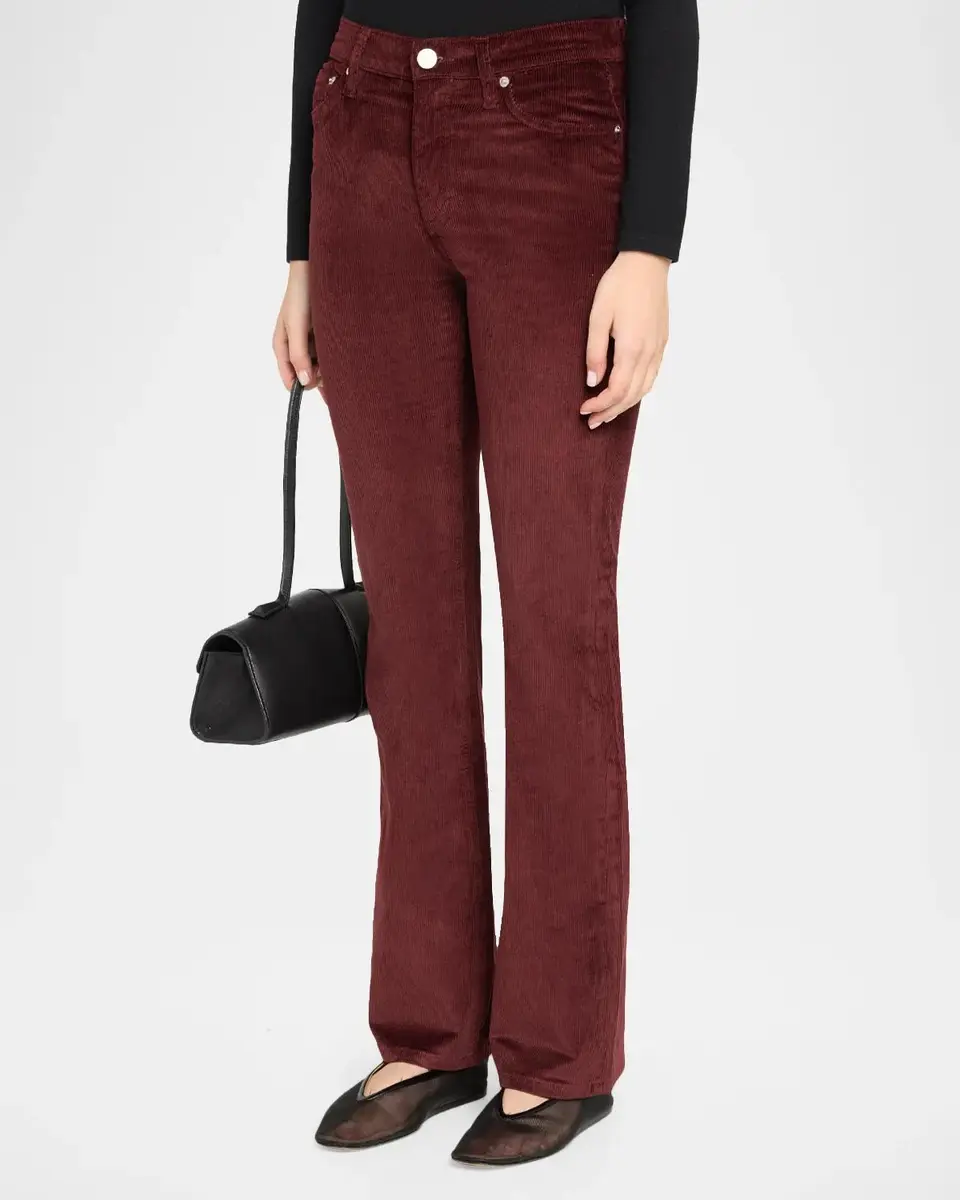 rag & bone Peyton Corduroy Mid-Rise Bootcut Pants | Thumbnail 4