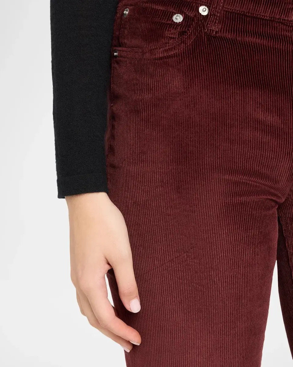rag & bone Peyton Corduroy Mid-Rise Bootcut Pants | Thumbnail 5