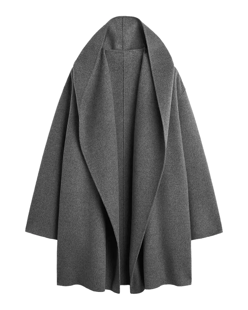 TOTEME Hoodie Wool Coat | Thumbnail 2 TOTEME Hoodie Wool Coat | Thumbnail 2