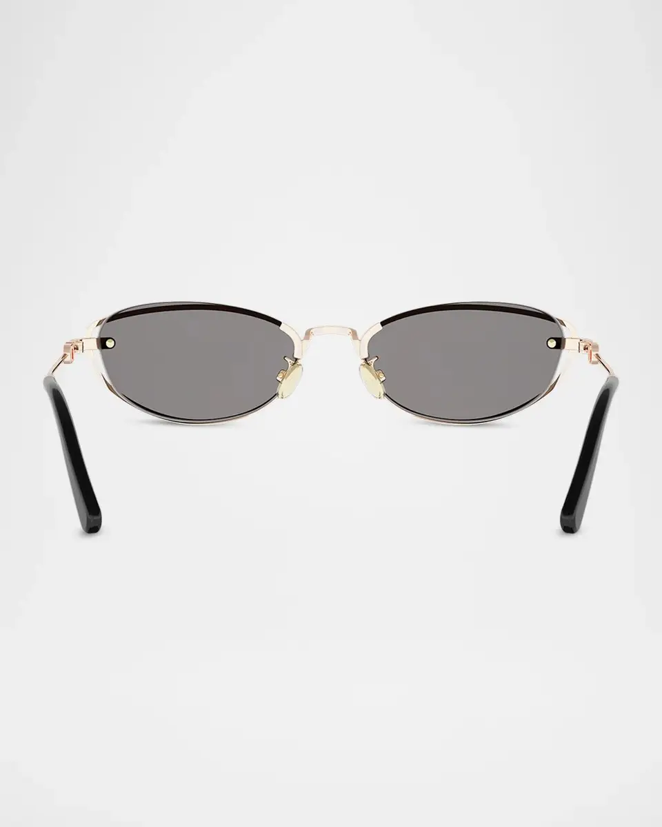 Dior Petit CD 54MM Oval Sunglasses | Thumbnail 6 Dior Petit CD 54MM Oval Sunglasses | Thumbnail 6