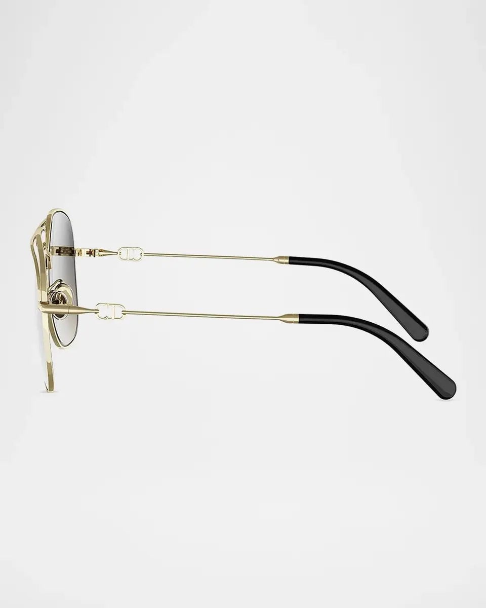 Dior Petit CD A1U 56MM Pilot Sunglasses | Thumbnail 3 Dior Petit CD A1U 56MM Pilot Sunglasses | Thumbnail 3