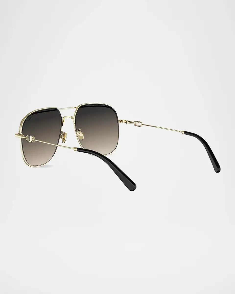 Dior Petit CD A1U 56MM Pilot Sunglasses | Thumbnail 4 Dior Petit CD A1U 56MM Pilot Sunglasses | Thumbnail 4