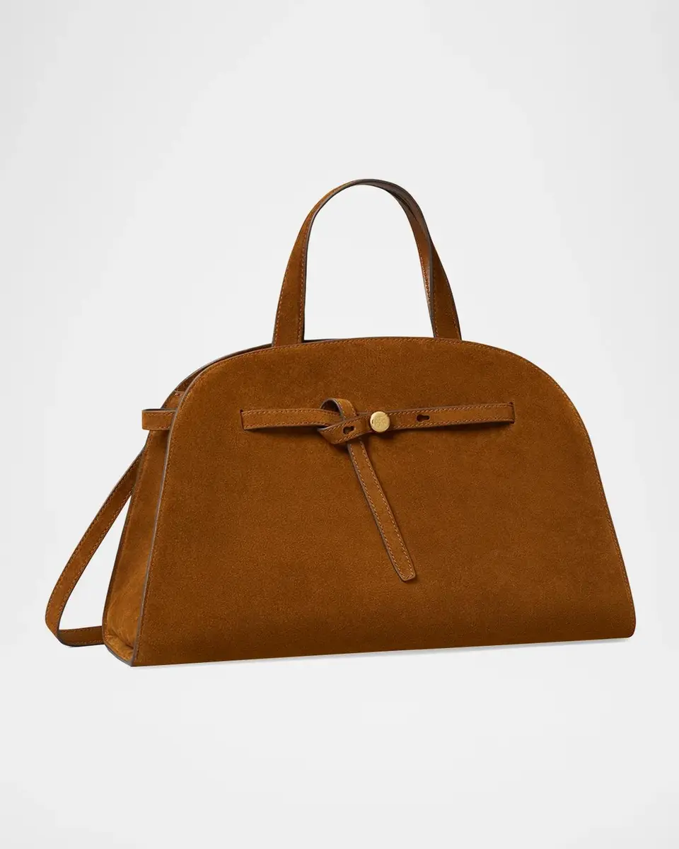 Tory Burch Romy Suede Bauletto Bag | Thumbnail 2 Tory Burch Romy Suede Bauletto Bag | Thumbnail 2