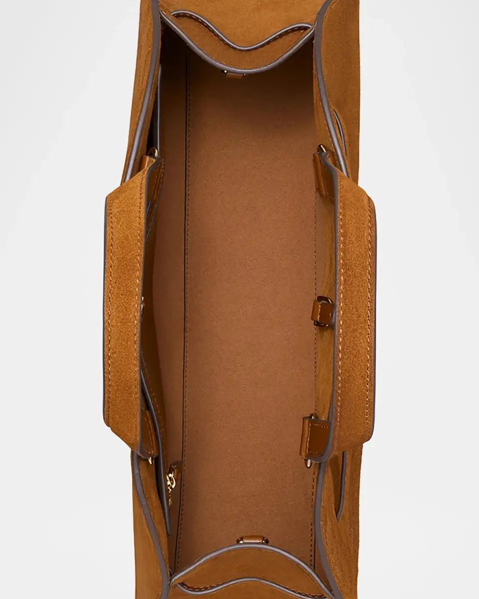 Tory Burch Romy Suede Bauletto Bag | Thumbnail 3 Tory Burch Romy Suede Bauletto Bag | Thumbnail 3
