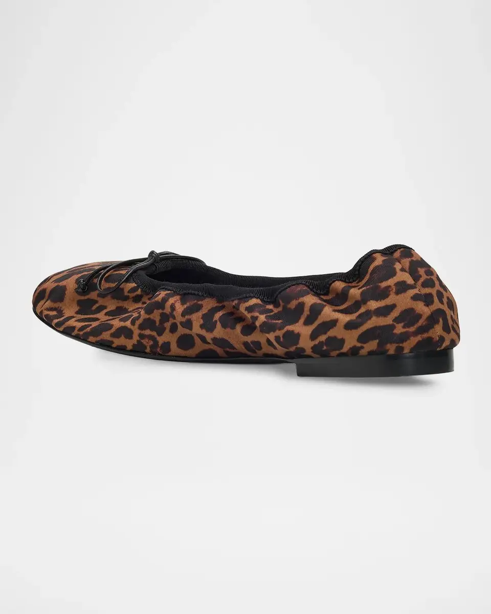 Stuart Weitzman Nia Leopard Grosgrain Ballerina Flats | Thumbnail 2 Stuart Weitzman Nia Leopard Grosgrain Ballerina Flats | Thumbnail 2
