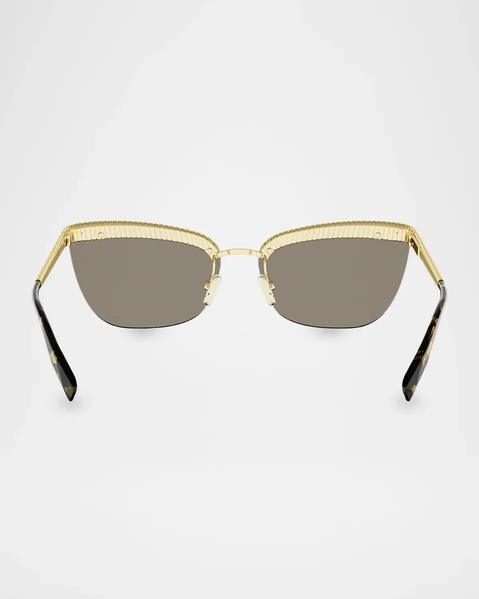 BVLGARI Tubogas 61MM Cat-Eye Sunglasses | Thumbnail 6 BVLGARI Tubogas 61MM Cat-Eye Sunglasses | Thumbnail 6