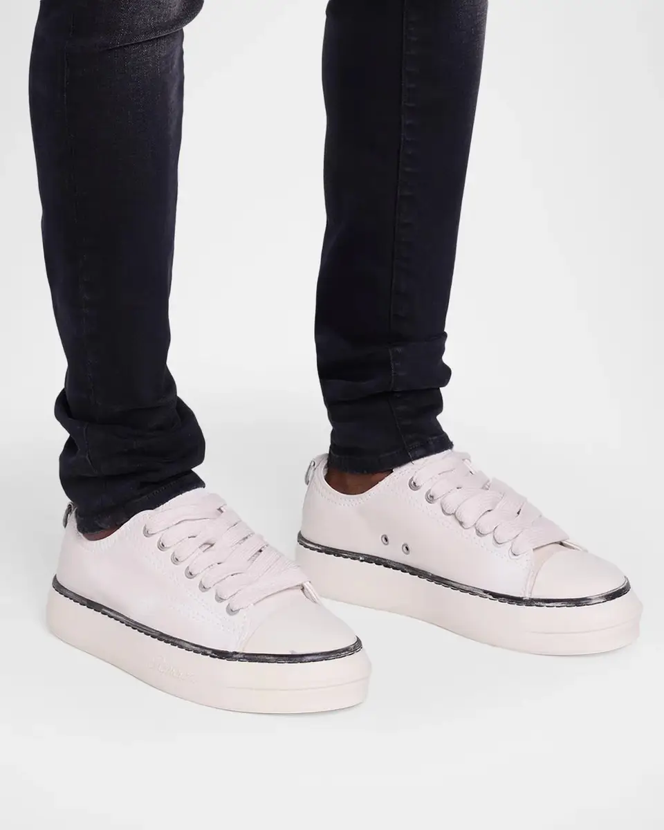 Represent Men's Cap-Toe Leather Low-Top Sneakers | Thumbnail 2 Represent Men's Cap-Toe Leather Low-Top Sneakers | Thumbnail 2