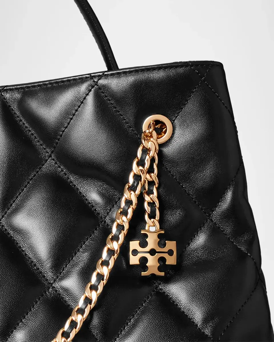 Tory Burch Fleming Quilted Leather Carryall Bag | Thumbnail 4 Tory Burch Fleming Quilted Leather Carryall Bag | Thumbnail 4
