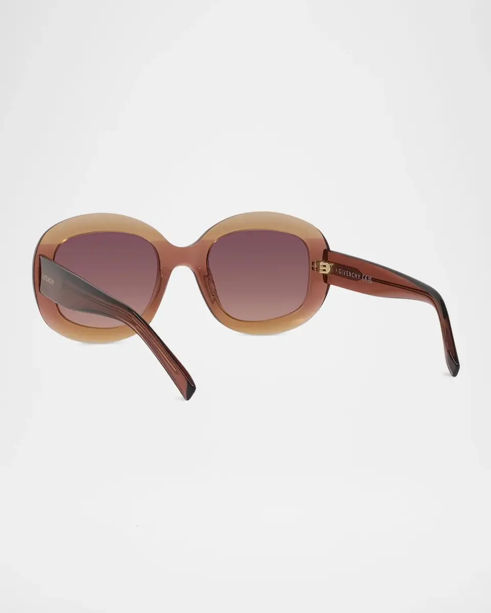 Givenchy City 52MM Round Sunglasses | Thumbnail 2