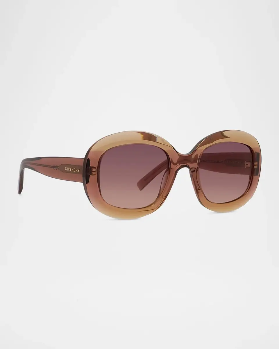 Givenchy City 52MM Round Sunglasses | Thumbnail 8