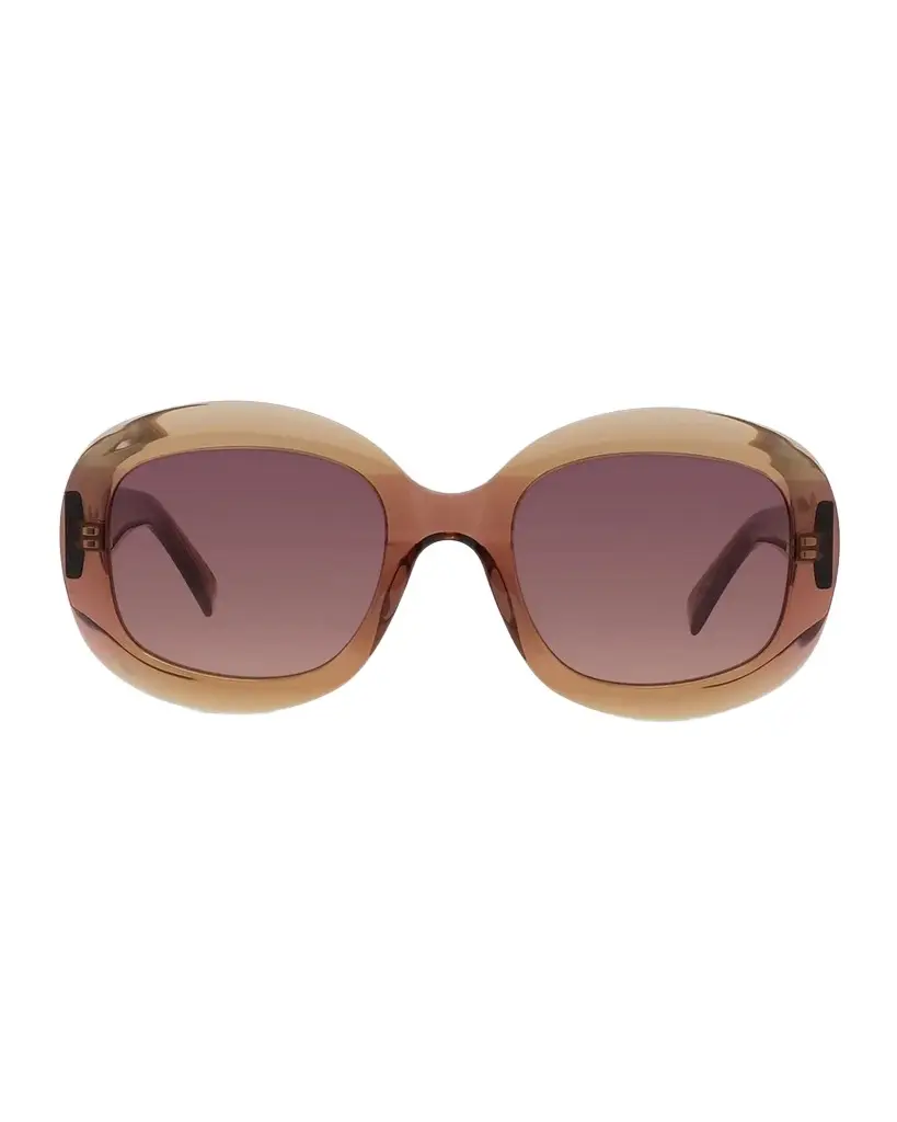 City 52MM Round Sunglasses City 52MM Round Sunglasses