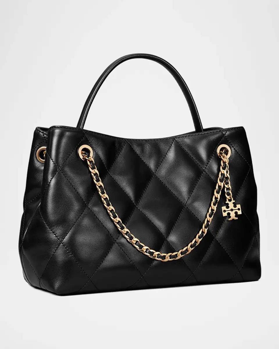 Tory Burch Fleming Small Leather Carryall | Thumbnail 2 Tory Burch Fleming Small Leather Carryall | Thumbnail 2