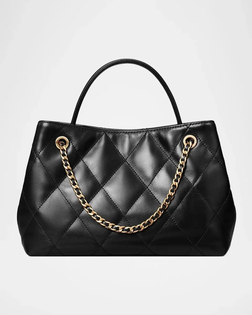 Tory Burch Fleming Small Leather Carryall | Thumbnail 5 Tory Burch Fleming Small Leather Carryall | Thumbnail 5