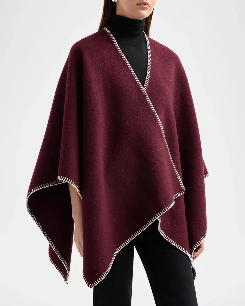 rag & bone Ingrid Wool Poncho | Thumbnail 4 rag & bone Ingrid Wool Poncho | Thumbnail 4