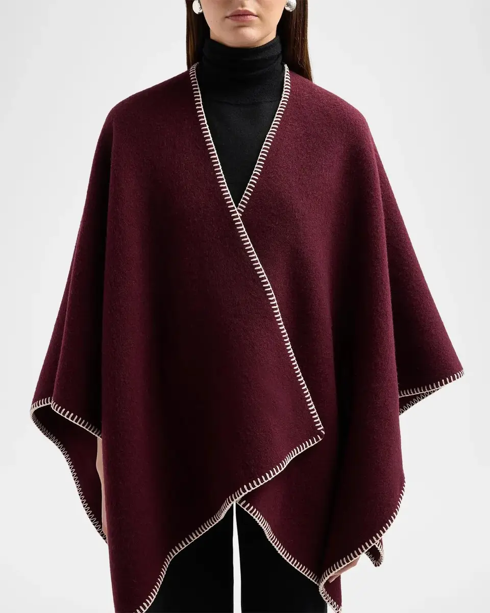 rag & bone Ingrid Wool Poncho | Thumbnail 5 rag & bone Ingrid Wool Poncho | Thumbnail 5