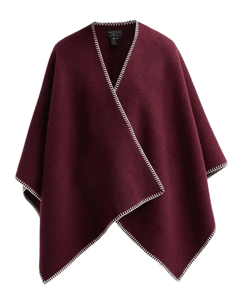 rag & bone Ingrid Wool Poncho