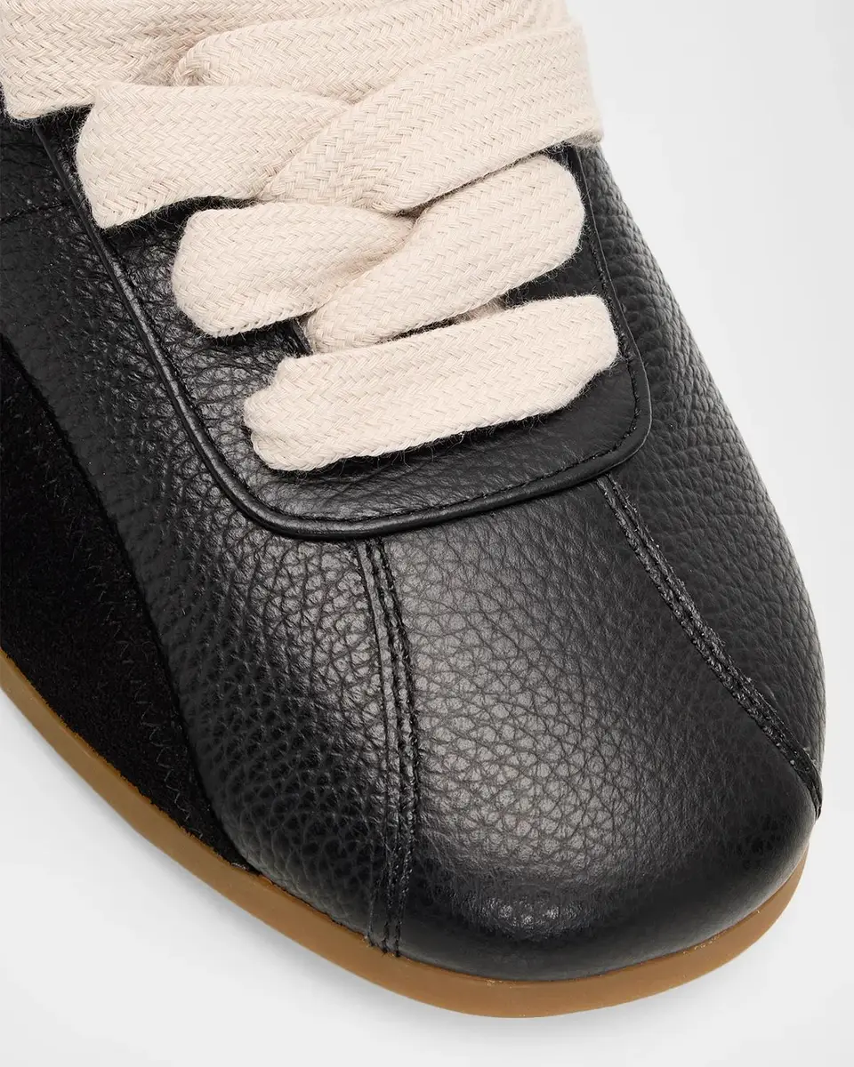 Represent Men's Low-Pro Loose-Fit Leather Sneakers | Thumbnail 6